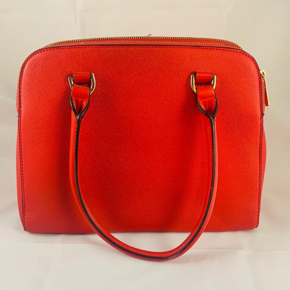Red Satchel Handbag - Picture 2 of 8